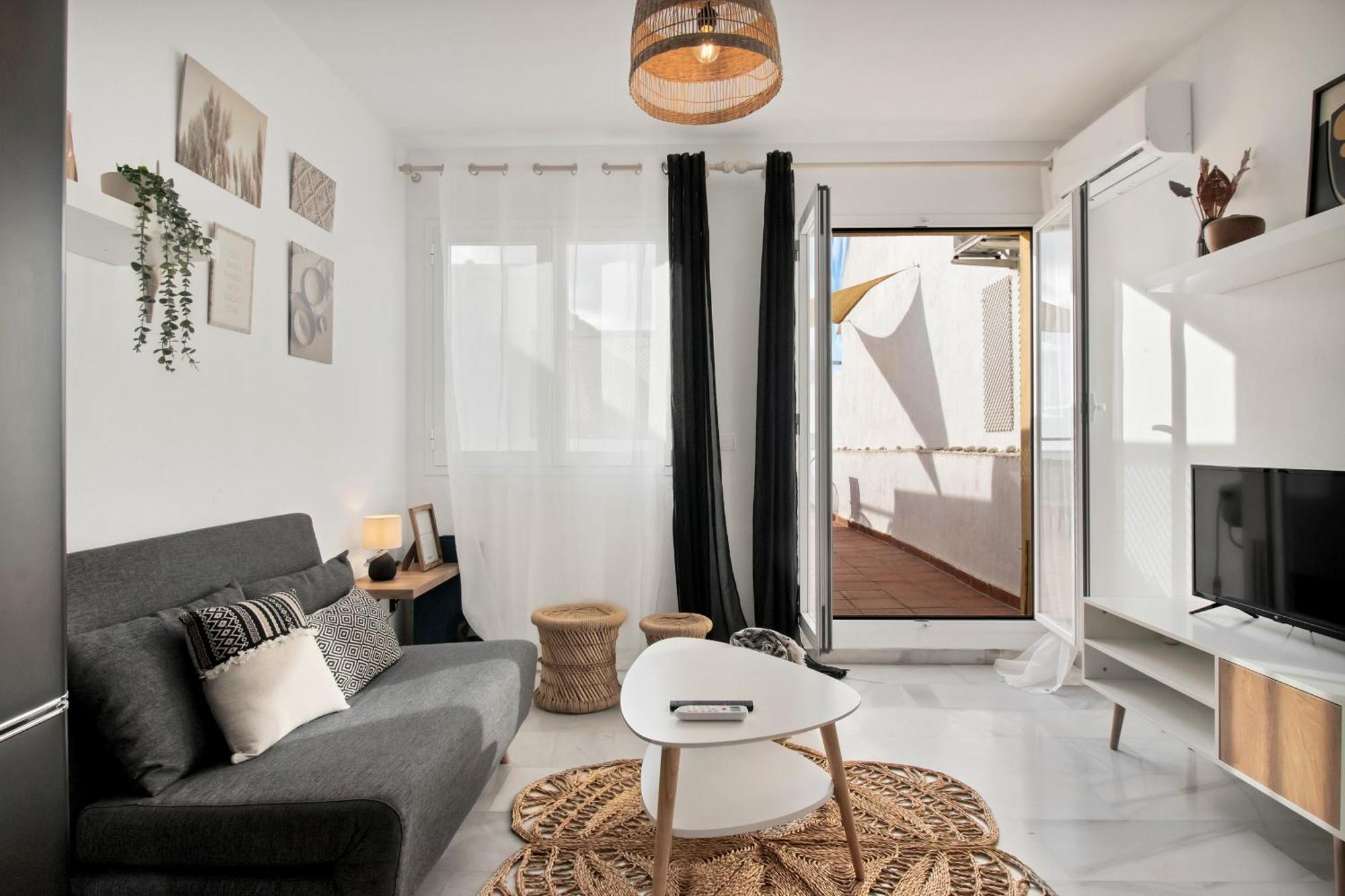 Duplex Estilo Boho Con Increible Terraza Y Vistas Al Mar En Estepona - Las Abejeras 609 Apartment Exterior photo