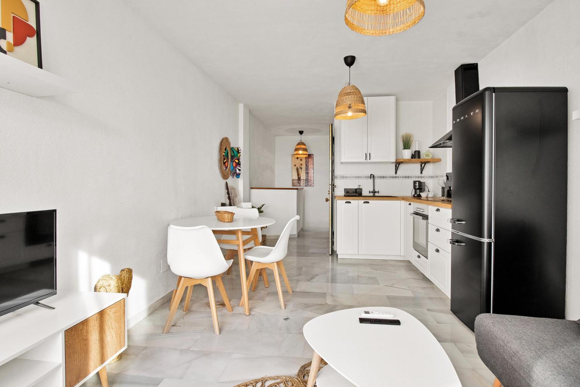 Duplex Estilo Boho Con Increible Terraza Y Vistas Al Mar En Estepona - Las Abejeras 609 Apartment Exterior photo